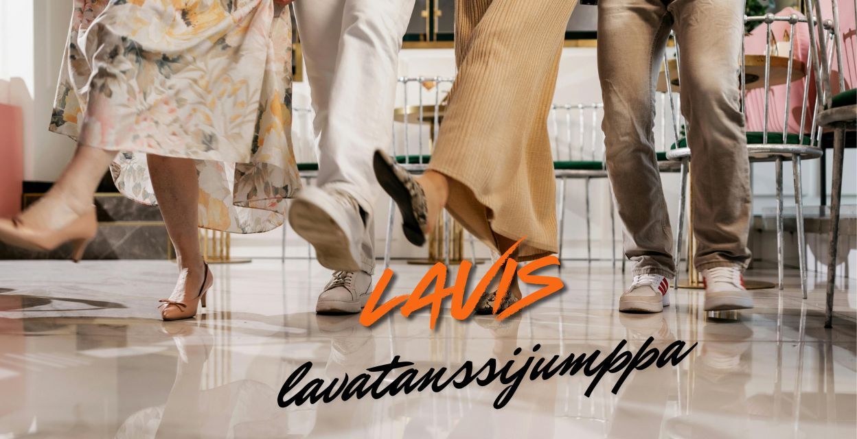 Lavis-lavatanssijumppa on hauska, helppo ja hikinen liikuntamuoto. 