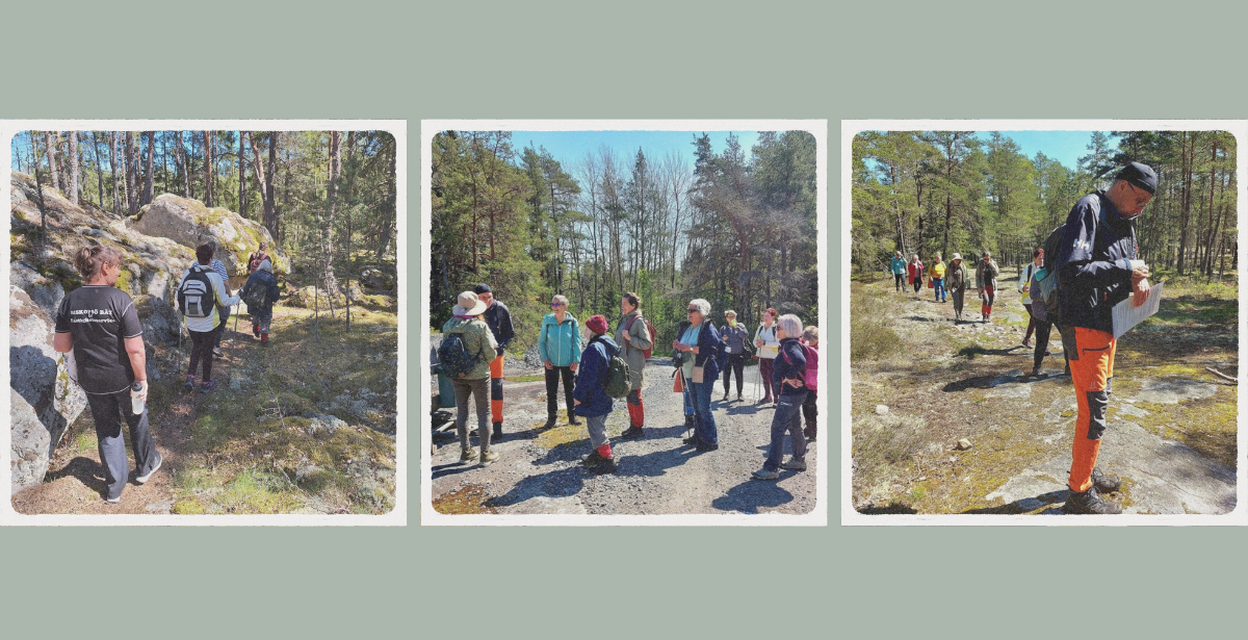 Vårvandring längs Biskopsös naturstig 13.5